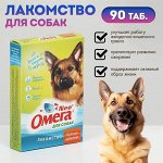 Лакомство Омега Nео+ &quot;Крепкое здоровье&quot; для собак, с морскими воророслями, 90 табл