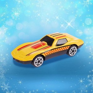 Ёлочный шар с игрушкой «Машинка», МИКС