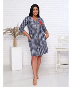 Халат кулирка Алина № 8394