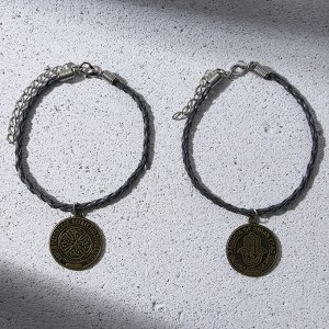Браслет талисман новогодний «Оберег», МИКС, длина 24 см