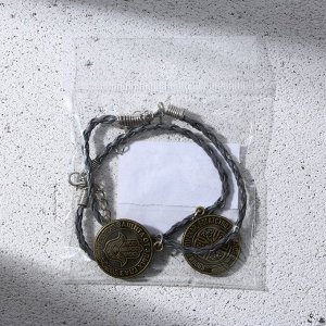 Браслет талисман новогодний «Оберег», МИКС, длина 24 см