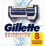 Gillette сменные кассеты для станка Skinguard Sensitive, 8шт