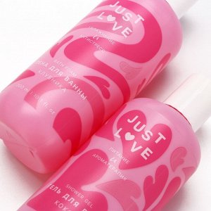 Подарочный набор Love collection, гель для душа и пена для ванны, 3x300 мл, Чистое счастье