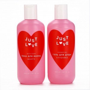 Подарочный набор Lovely set, гель для душа и пена для ванны, 2x300 мл, Чистое счастье