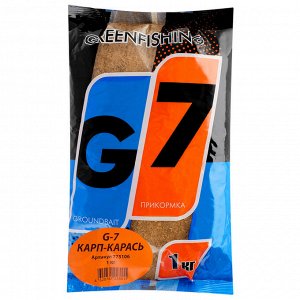 Прикормка Greenfishing «G-7 КАРП-КАРАСЬ» 1 кг