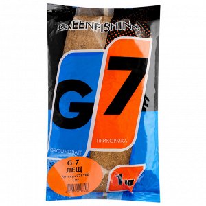 Прикормка Greenfishing «G-7 ЛЕЩ» 1 кг