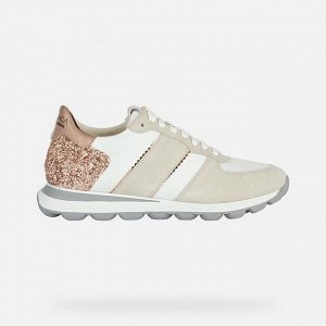 КРОССОВКИ- OFF WHITE/ROSE GOLD