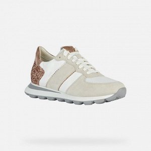 КРОССОВКИ- OFF WHITE/ROSE GOLD