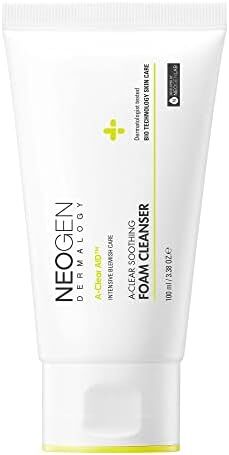 Neogen Dermatology A-Clear Aid Soothing foam cleanser,  Нежная пенка для умывания 100ml