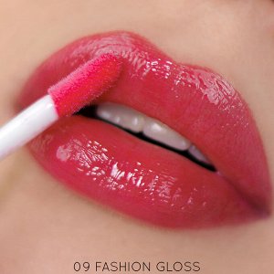 Блеск для губ с зеркальным эффектом "Fashion Gloss" тон 09 пламя Мадрида, 3,7 г
