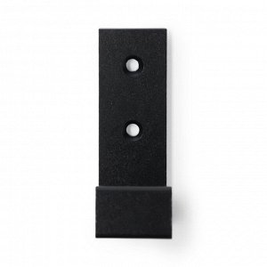 Крючок мебельный CAPPIO FOLD, однорожковый, складной, цвет чёрный