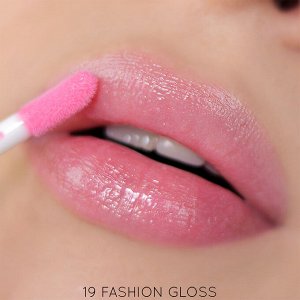 Блеск для губ с зеркальным эффектом "Fashion Gloss" тон 19 роскошь Монако, 3,7 г