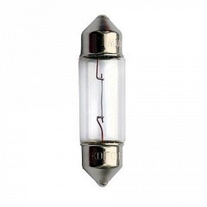 Лампа Koito Festoon C10W (SV8.5, T10x37), 12В, 10Вт, 1 шт