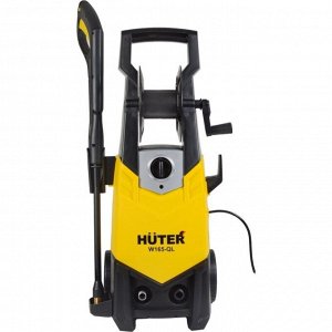 Мойка высокого давления Huter W165-QL, 220В, 1.9кВт, 165бар, 375л/ч, длина шланга 5м, с насосом для забора воды, на колёсах, арт. 70/8/12