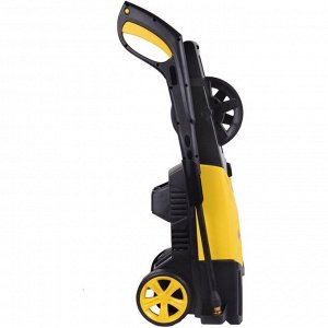 Мойка высокого давления Huter W165-QL, 220В, 1.9кВт, 165бар, 375л/ч, длина шланга 5м, с насосом для забора воды, на колёсах, арт. 70/8/12