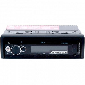Автомагнитола ACV AVS-916BG, 1DIN, SD/USB/AUX/Bluetooth, 4х50Вт, зелёная подсветка