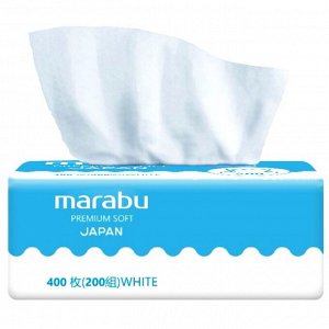 Салфетки бумажные Marabu, универсальные, двухслойные, пакет 200 шт