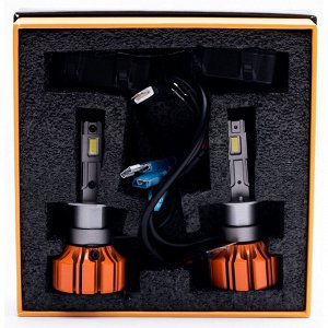 Лампа светодиодная HiVision Z1 PRO v2 H1 (P14.5s, T8), 12В, 20Вт (соответствует 50Вт), 6000К, комплект 2 шт, арт. Л0454