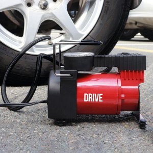 Компрессор автомобильный Drive Tornado 580, 12В, 10А, 35л/мин, 10атм, арт. CT1035