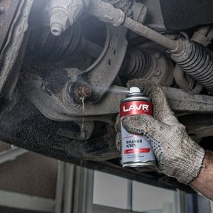 Смазка проникающая (жидкий ключ) Lavr Liquid Wrench, многоцелевая, антикоррозийная, баллон 210мл, арт. Ln1490