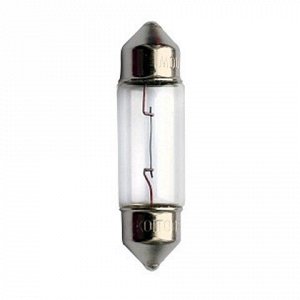 Лампа Koito Festoon C5W (SV8.5, T10x37), 12В, 5Вт, 1 шт, арт. 2256 (стоимость за упаковку 10 шт)