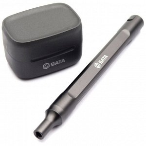 Отвёртка со сменными вставками (битами) SATA Pen, длина стержня 158мм, посадочный размер HEX4мм, наконечники SL/PH/Torx/TR/HEX/Star/TP/TA/Spanner, 25 предметов, арт. 05108