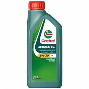 Масло моторное Castrol Magnatec 5w30, синтетиченское, API SP, ACEA C3, универсальное, 1л, арт. 3430662 (Корея)