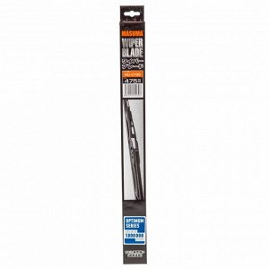 Щетка стеклоочистителя Masuma Optimum 475мм (19") каркасная, летняя, крепления J-Hook, Side Pin, Bayonet, 1 шт, арт. MU-019S