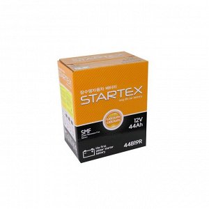 Аккумулятор Startex 44B19R, 44Ач, CCA 350А, необслуживаемый