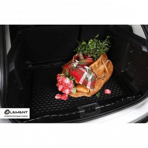 Коврик модельный Autofamily для Toyota Prius 50 2016+, в багажник, полиуретан, черный цвет, 1шт