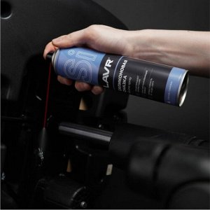 Смазка аэрозольная Lavr Silicone Spray, для резины и пластика, силиконовая, водостойкая, баллон 400мл, арт. Ln1543
