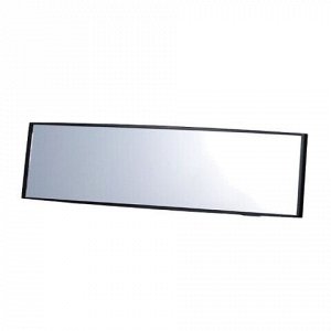 Зеркало салонное Carmate Convex Mirror, прямоугольное, панорамное, 75x270мм, чёрное, арт. M2