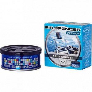 Ароматизатор на торпедо Eikosha Spirit Refill Aqua Shower (Аква), меловой, баночка 40г, арт. A-31