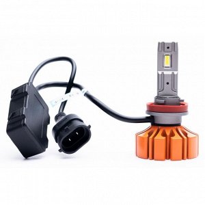 Лампа светодиодная HiVision Z1 PRO v2 H11, H8, H16 (PGJ19-1, PGJ19-2, PGJ19-3, T11), 12В, 20Вт (соответствует 55Вт), 6000К, комплект 2 шт, арт. Л0455