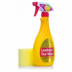 Полироль салона Kolibriya Leather &amp; Tire Wax, для пластика, кожи, винила и резины, с приданием блеска, бутылка с триггером 500мл, арт. 1123