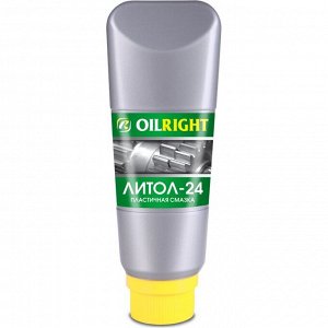 Смазка пластичная OILRIGHT Литол-24, для подшипников и шарниров, водостойкая, туба 160г, арт. 6090