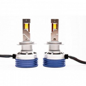 Лампа светодиодная HiVision Z7 Power Bright H7 (PX26d, T11), 12В, 50Вт, 6000К, комплект 2 шт, арт. Л0429