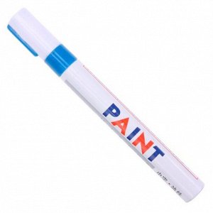 Маркер эмалевый Sipa Paint Marker, синий, перманентный, для различных поверхностей, 4мм