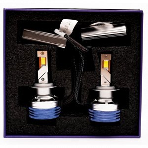Лампа светодиодная HiVision Z7 Power Bright H7 (PX26d, T11), 12В, 50Вт, 6000К, комплект 2 шт, арт. Л0429