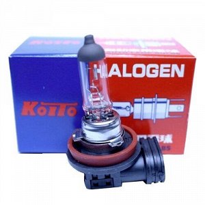 Лампа галогенная Koito H11 (PGJ19-2, T11), 12В, 55Вт, 3000К, 1 шт, арт. 0110H