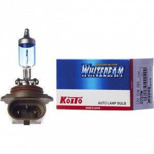 Лампа галогенная Koito Whitebeam HB4(9006) (P22d, T12), 12В, 55Вт, 4200К, 1 шт, арт. 0757W