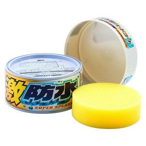 Полироль кузова Soft 99 Water Block Wax, с водоотталкивающим эффектом, усиливает блеск, для светлых автомобилей, банка 300г, арт. 00341