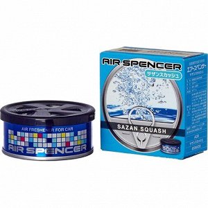 Ароматизатор на торпедо Eikosha Spirit Refill Sazan Squash (Цитрусовый коктейль), меловой, баночка 40г, арт. A-28