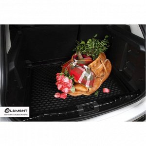 Коврики модельные Autofamily 3D для Hyundai Creta 2016+ (левый руль), для переднего и заднего ряда, полиуретан, черный цвет, 4шт