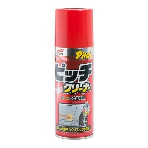 Очиститель кузова Soft 99 Pitch Cleaner, с силиконом и воском, от следов дёгтя, гудрона, смолы и масла, аэрозоль 420мл, арт. 02026