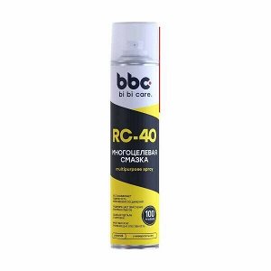 Смазка проникающая (жидкий ключ) BiBiCare Multipurpuse Spray RV-40, многоцелевая, баллон 400мл, арт. 4007