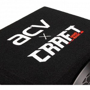 Сабвуфер активный ACV CRAFT B8A, 10" (20см), 200/600Вт, 206х263х285мм