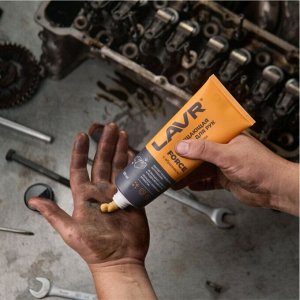 Очиститель для рук Lavr Force Hand Wash Paste, паста с натуральными скраб-компонентами, гипоаллергенный, туба 200мл, арт. Ln1756