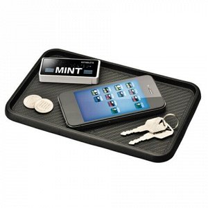 Коврик противоскользящий Carmate Non Slip Pad S, на приборную панель, с бортом, 128x203x10 мм, чёрный цвет, арт. DZ195