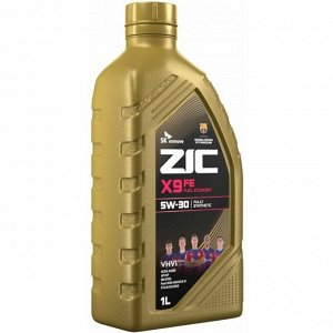 Масло моторное ZIC X9 FE 5w30, синтетическое, API SP, ACEA A5/B5, универсальное, 1л, арт. 132615